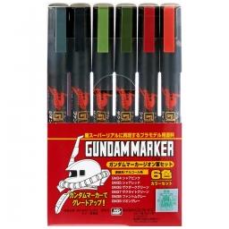 Click here to learn more about the BANDAI Gundam Marker Zeon Set of 6.