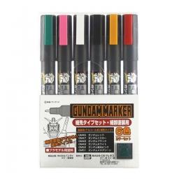 Click here to learn more about the BANDAI Gundam Marker Ultra Fine Set of 6.