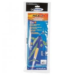 Click here to learn more about the Estes Hex-3 Rocket Kit Skill Level 3.