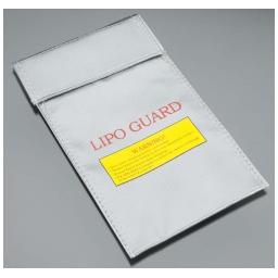 Click here to learn more about the Integy LiPo Guard Safety Battery Bag for Charging/Storg.