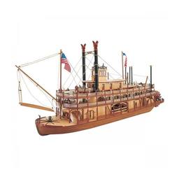 Click here to learn more about the Artesania Latina, S.A. 1/80 Mississippi Paddle Wheel Steam Boat Kit.