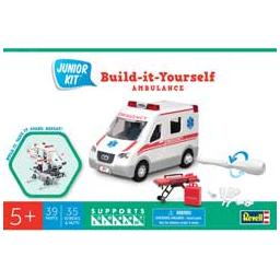 Click here to learn more about the Revell Monogram Ambulance, Junior Kit.