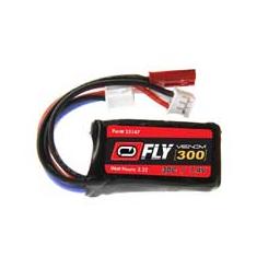 Click here to learn more about the Venom LiPo 2S 7.4V 300mAh 30C JST/E-Flite PH Plug (2).