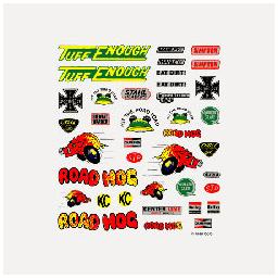 Click here to learn more about the Pinecar Dry Transfer Decals, Off-Road.