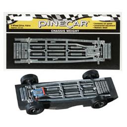Click here to learn more about the Pinecar Chassis Weight, Four Wheel Drive 2.5 oz.