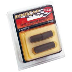 Click here to learn more about the Pinecar EZ-Cut Tungsten Weights, 2 oz..
