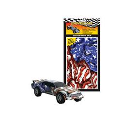 Click here to learn more about the Pinecar Body Skin Custom Transfer, Freedom Flag.