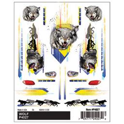 Click here to learn more about the Pinecar Dry Transer Decals, Wolf.