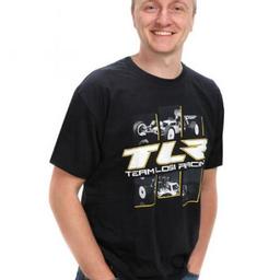 Click here to learn more about the Team Losi Racing TLR 4.0 Black T-Shirt, Medium.