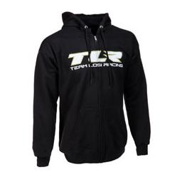 Click here to learn more about the Team Losi Racing TLR Zip Hoodie, Black, XXLarge.