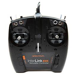 Click here to learn more about the Spektrum InterLink DX Simulator Controller (USB Plug).