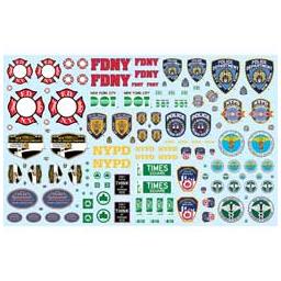 Click here to learn more about the Polar Lights 1/25 NYC Auxiliary Service Logos Decal Pack.