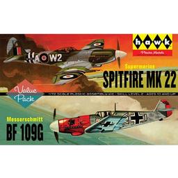Click here to learn more about the Lindberg 1/72 Spitfire/Me109 (2 Pack).