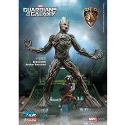 Click here to learn more about the Dragon Models, USA 1/9 Guardians of the Galaxy-Groot w/Rocket Raccoon.