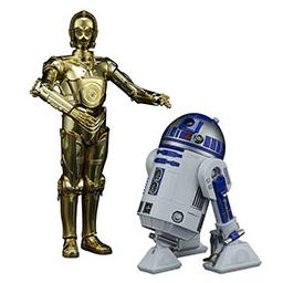 Click here to learn more about the BANDAI 1/12 C-3PO & R2-D2 Star Wars Character Line.