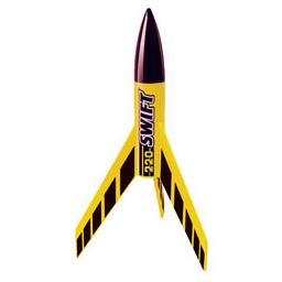 Click here to learn more about the Estes 220 Swift Mini Rocket Kit Skill Level 1.