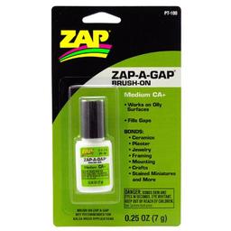 Click here to learn more about the ZAP Glue Zap-A-Gap Brush On,  .25oz, Carded.