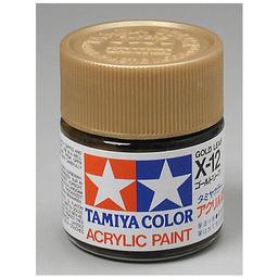 Click here to learn more about the Tamiya America, Inc Acrylic X12 Gloss,Gold Leaf.