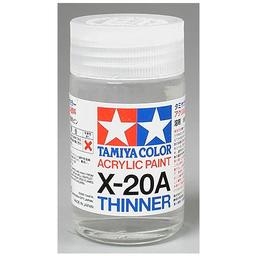 Click here to learn more about the Tamiya America, Inc Acrylic/Poly Thinner X20A 46Ml.