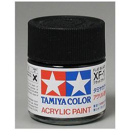 Click here to learn more about the Tamiya America, Inc Acrylic XF1 Flat Black.