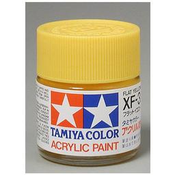 Click here to learn more about the Tamiya America, Inc Acrylic XF3 Flat, Yellow.