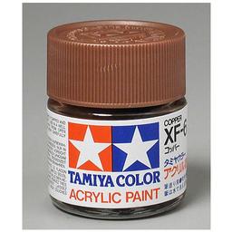 Click here to learn more about the Tamiya America, Inc Acrylic XF6 Flat, Copper.