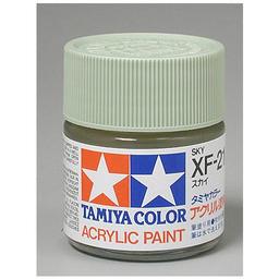 Click here to learn more about the Tamiya America, Inc Acrylic XF21 Flat, Sky.