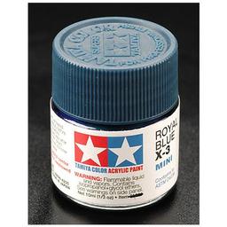 Click here to learn more about the Tamiya America, Inc Acrylic Mini X3, Royal Blue.