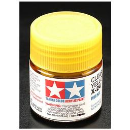 Click here to learn more about the Tamiya America, Inc Acrylic Mini X24, Clear Yellow.