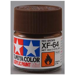 Click here to learn more about the Tamiya America, Inc Acrylic Mini XF64, Red Brown.