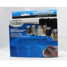 Click here to learn more about the Testor Corp. 1/4oz, Acrylic Set , 6pk,  Camo Colors.