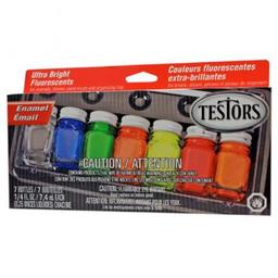 Click here to learn more about the Testor Corp. Enamel Kit: Fluorescent.