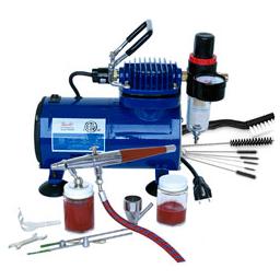 Click here to learn more about the Paasche Airbrush Company Airbrush & Compressor: VLSET, D500SR, DVDVL & AC7.
