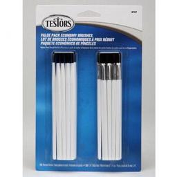 Click here to learn more about the Testor Corp. Economy Brushes 20/pk.