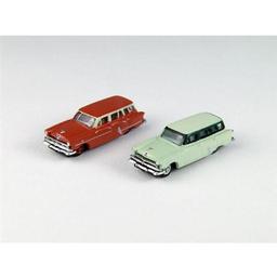 Click here to learn more about the Classic Metal Works N 1953 Ford Customline Wagon, Red & Green (2).