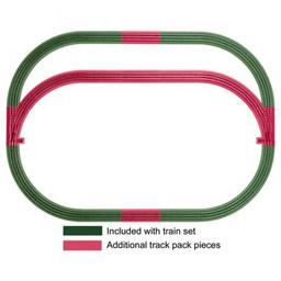 Click here to learn more about the Lionel O-36 FasTrack Outer Passing Loop Track Pack.