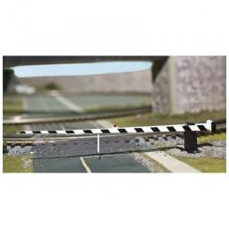 Click here to learn more about the Atlas O, LLC O Crossing Gate, Black/White.