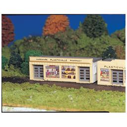 Click here to learn more about the Bachmann Industries HO Snap KIT Hardware Store.
