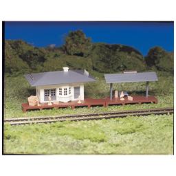 Click here to learn more about the Bachmann Industries HO Snap KIT Suburban Station.