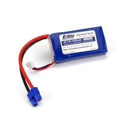 Click here to learn more about the E-flite 1250mAh 2S 7.4V 20C LiPo, 13AWG EC3.