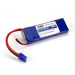 Click here to learn more about the E-flite 1500mAh 2S 7.4V 20C LiPo, 13AWG EC3.