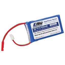 Click here to learn more about the E-flite 430mAh 3S 11.1V 20C LiPo, 20AWG JST.