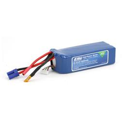 Click here to learn more about the E-flite 5000mAh 6S 22.2V 30C LiPo, 10AWG EC5.