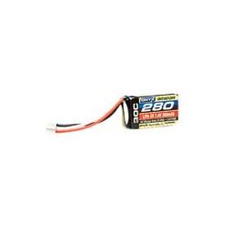 Click here to learn more about the Onyx 7.4V 280mAh 2S 30C LiPo, PH Conn.