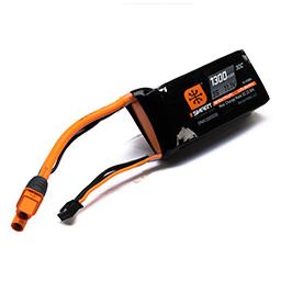 Click here to learn more about the Spektrum 1300mah 3S 11.1V Smart LiPo Battery 30C; IC3.