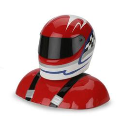 Click here to learn more about the Hangar 9 25-28% Painted Pilot Helmet Red/White/Blue.