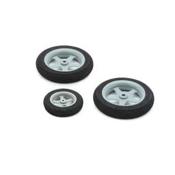Click here to learn more about the E-flite Wheel Set, 45mm(2) 30mm(1): Slick 3D 480 ARF.