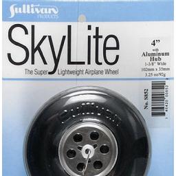 Click here to learn more about the Sullivan Products Sky Wheel w/Alum Hub 4".