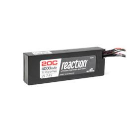 Click here to learn more about the Dynamite Reaction 7.4V 4000mAh 2S 20C LiPo Hard Case: EC3.