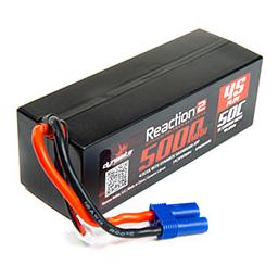 Click here to learn more about the Dynamite Reaction2 14.8V 5000mAh 4S 50C LiPo, Case: EC5.